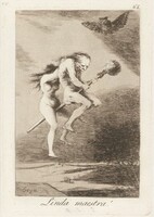 Linda maestra! (Pretty Teacher!), Francisco Goya, published 1799