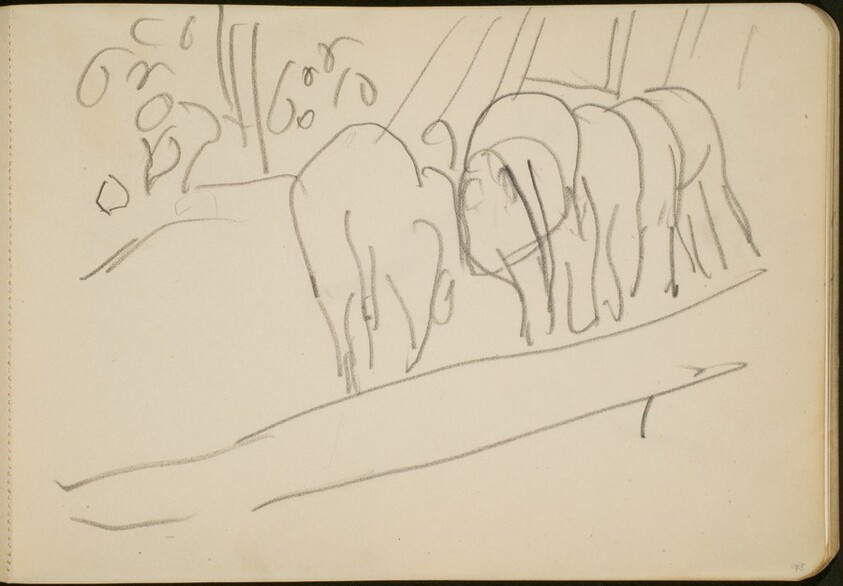 Zirkusnummer mit Elefanten (Elephants Performing) [p. 75]