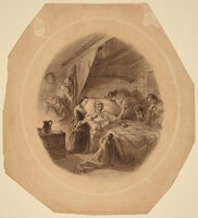 The Squatter's Death, Felix Octavius Carr Darley, 1859/1861