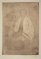 A Portrait of the Artist's Mother, Mary Cassatt, c. 1889-1890