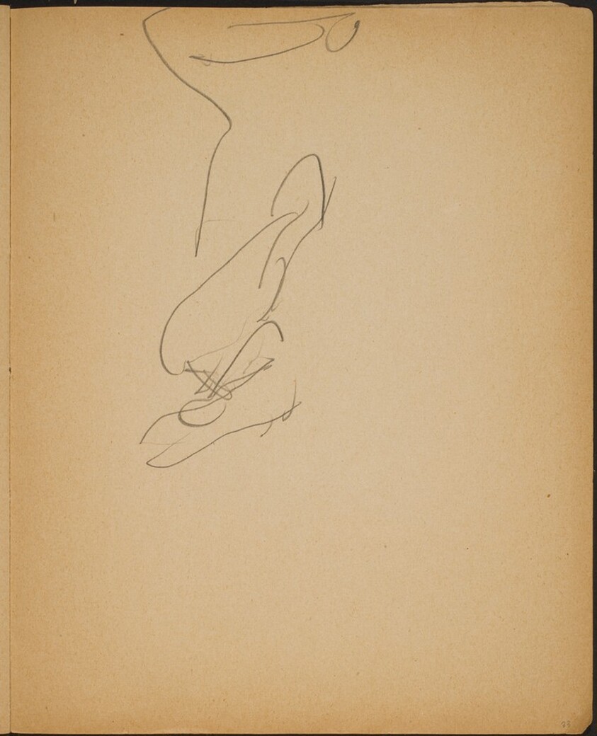 Begonnene Studie (Sketch) [p. 33]