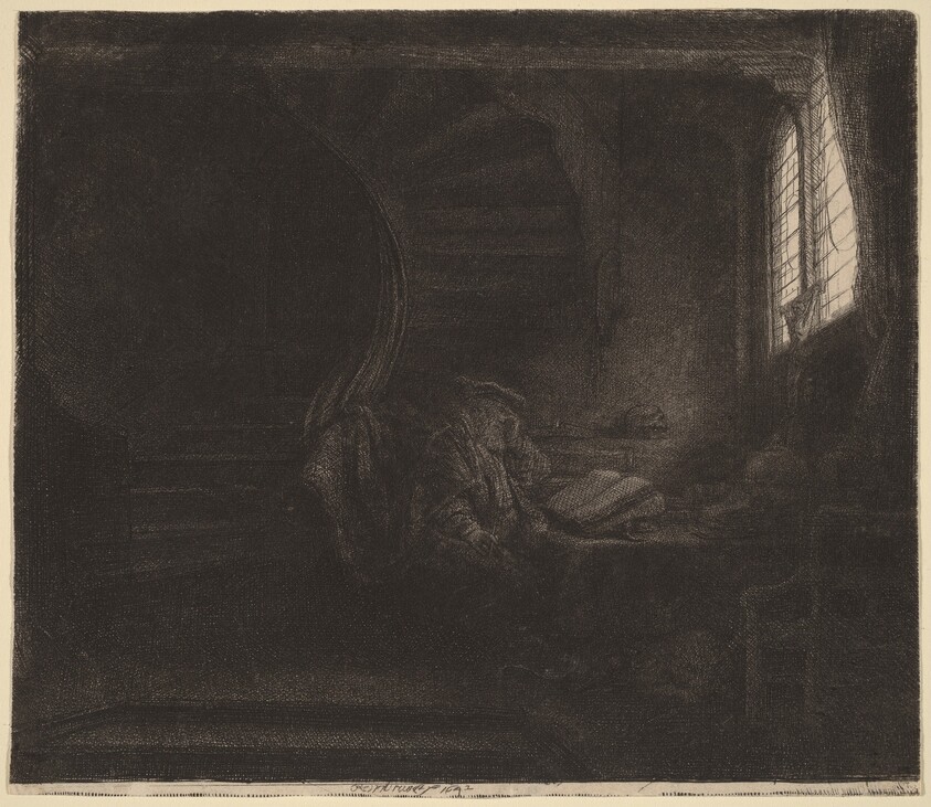 Saint Jerome in a Dark Chamber