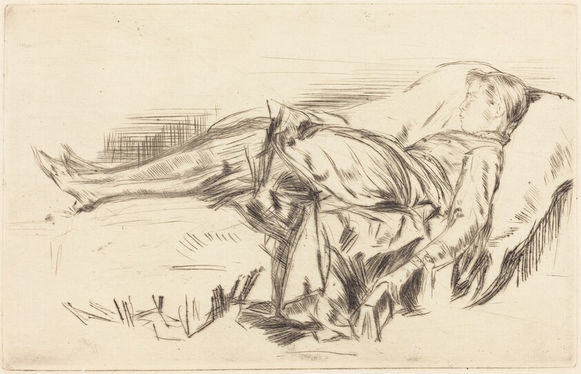 A Child on a Couch, No.2