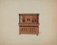 Guilford Press Cupboard, Martin Partyka, c. 1936