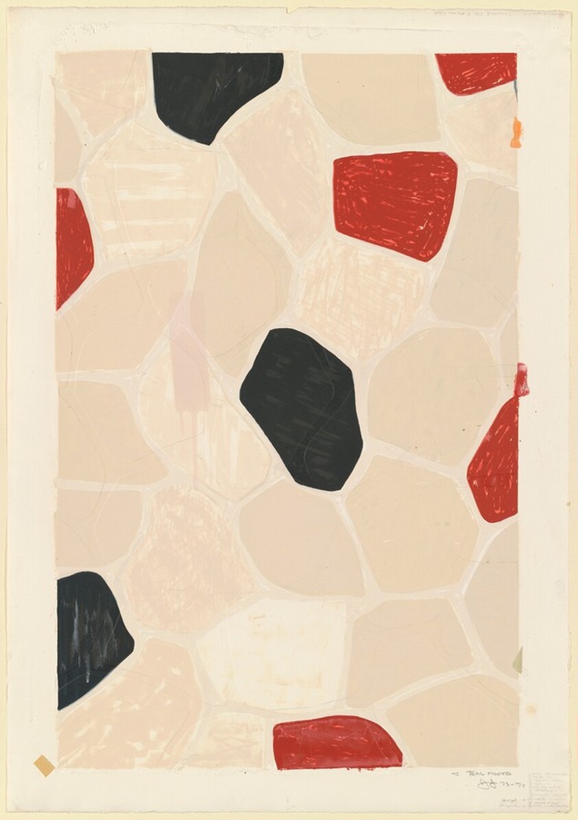 Four Panels from Untitled 1972 [C panel, trial proof 7]