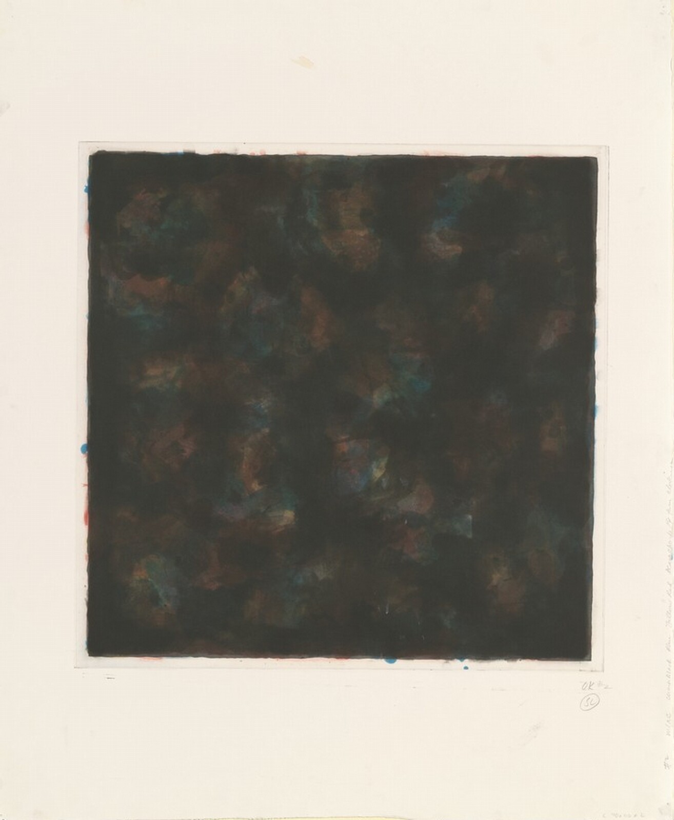 Color & Black, 40 x 40/2, Sol LeWitt, 1991