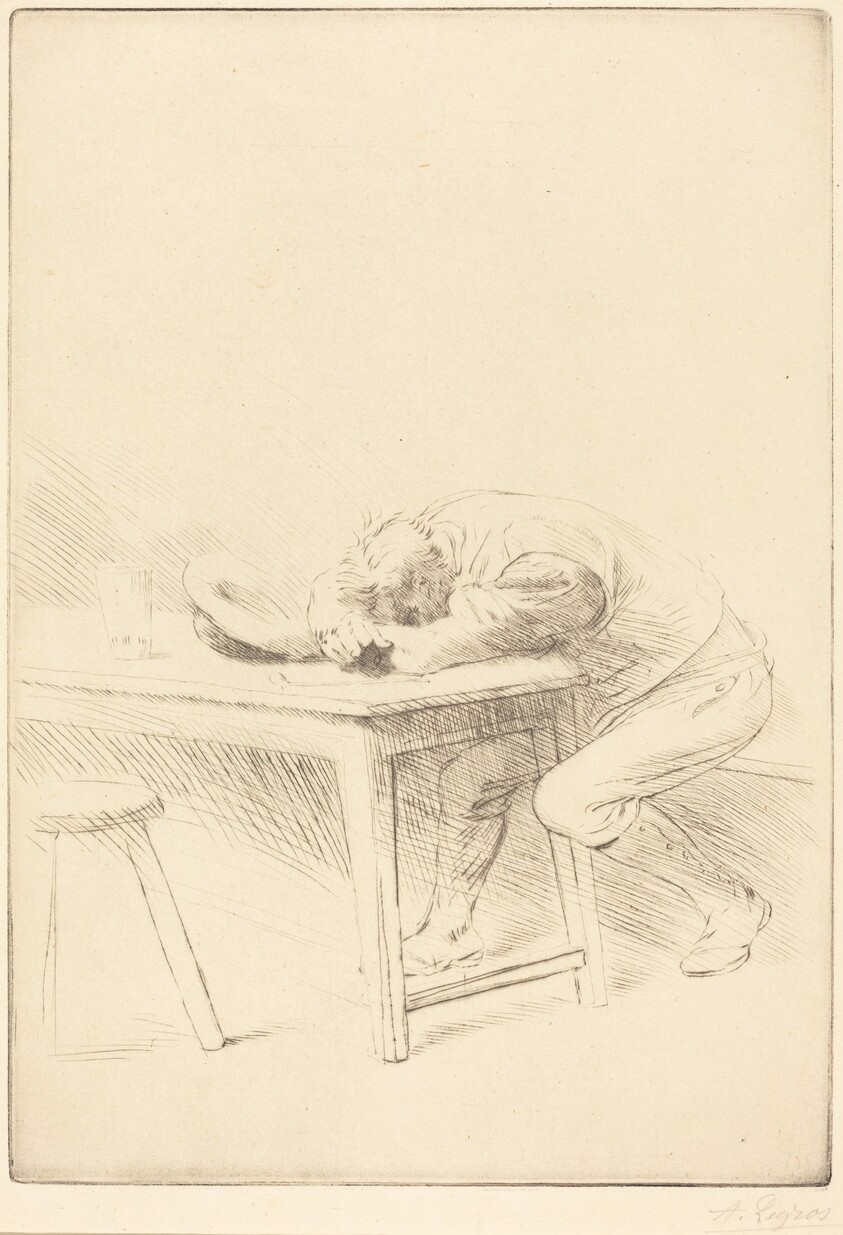 Siesta of a Laborer (Sieste d'un ouvrier)