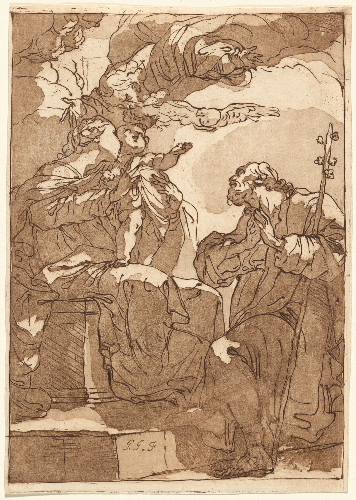 The Holy Family with God the Father