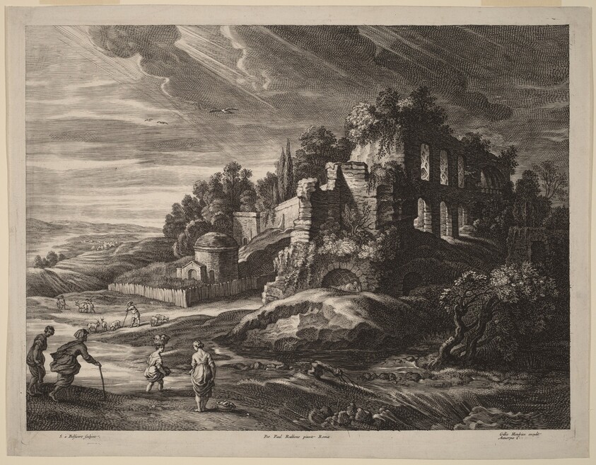 Landscape with Large Roman Ruins