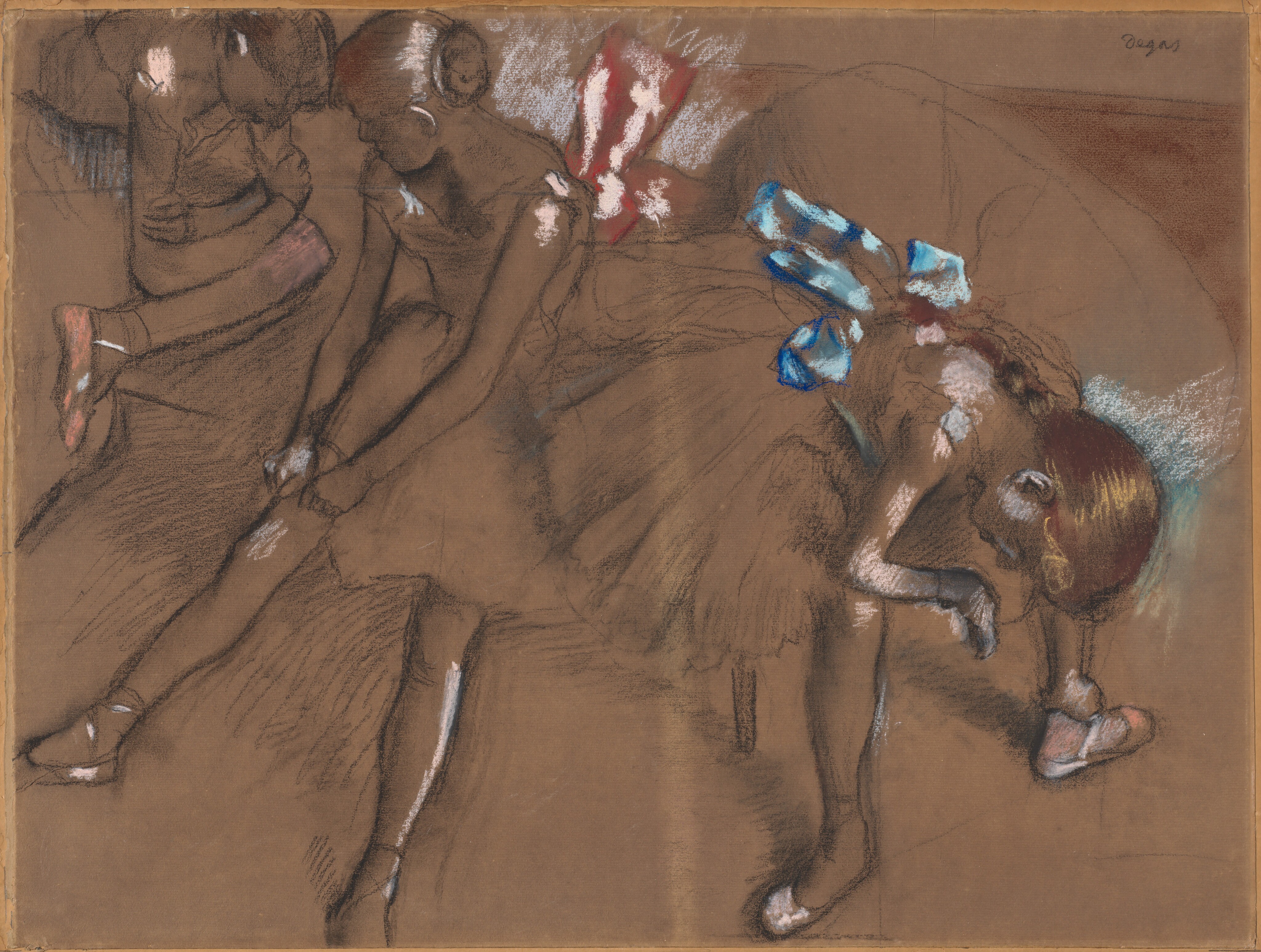 美品】Dancers at Rest バレリーナ 絵画 Dancer at Rest | Edgar Degas