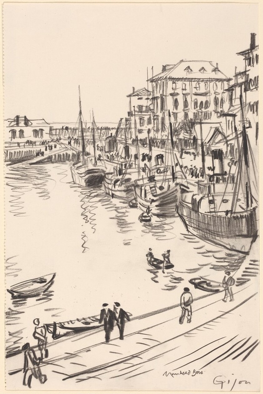 Coasting Steamers, Gijon (Asturias)