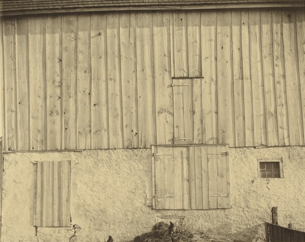 Side of White Barn