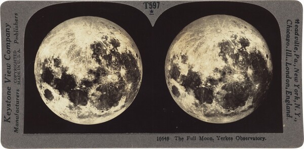 "The Full Moon. Yerkes Observatory."