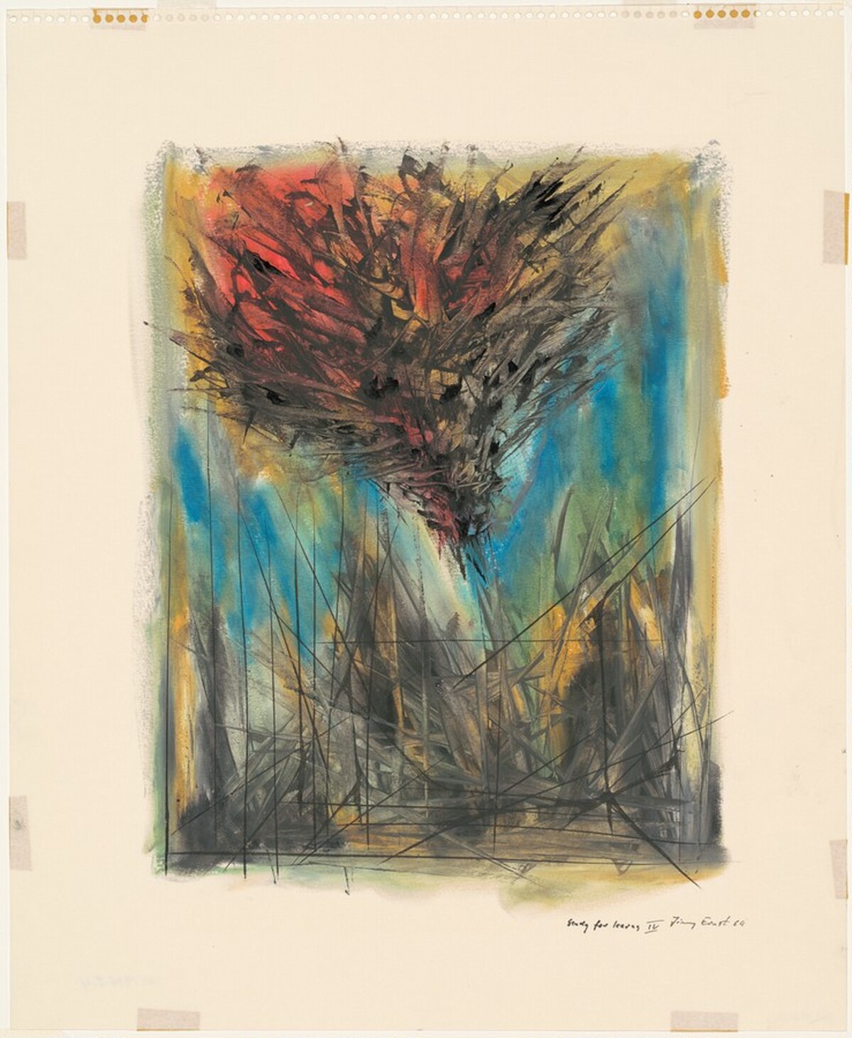 Study for "Icarus", No. 4