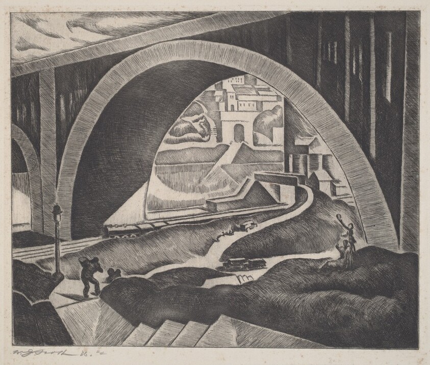 High Level Bridge Over Harlem