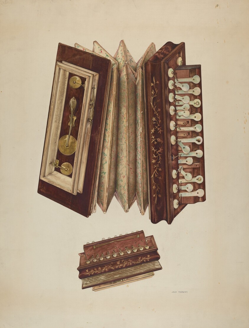 Woman's Accordian