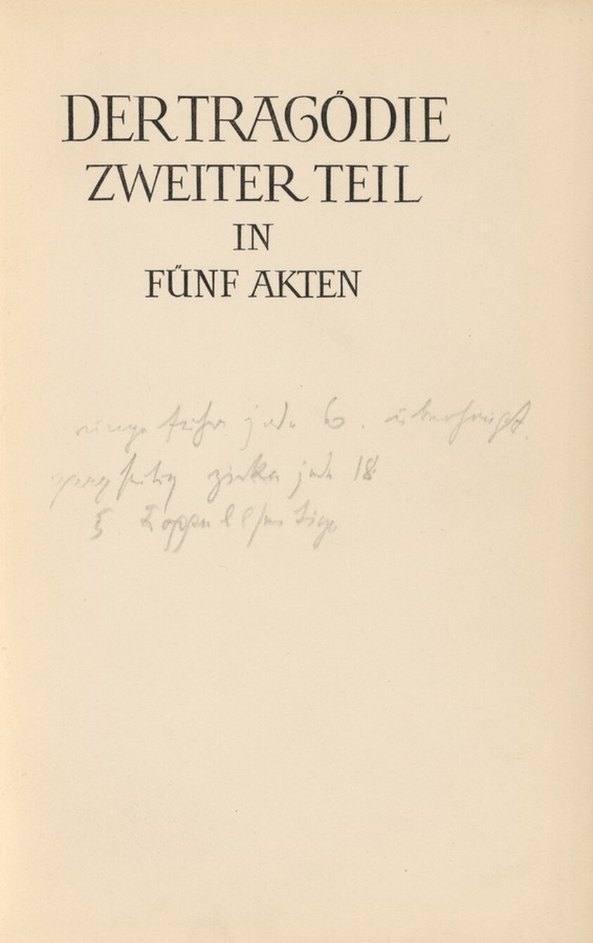 Sketches Illustrating Faust