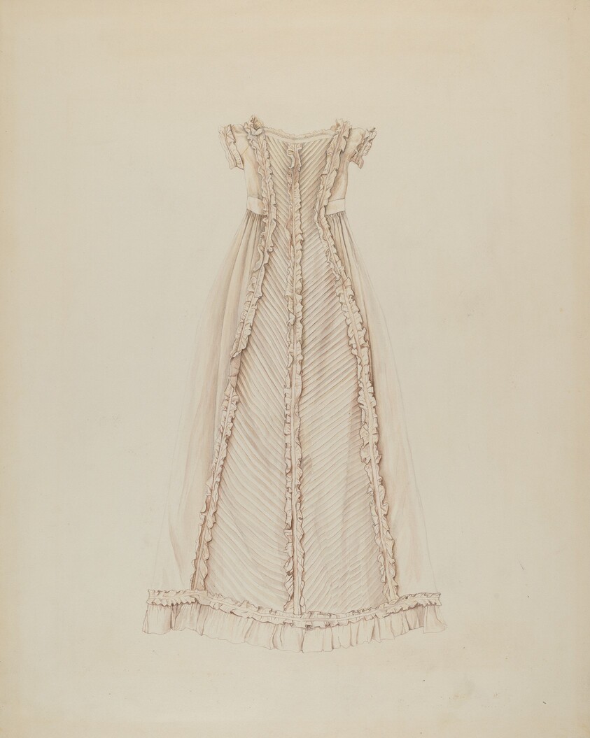 Infant's Dress (Back View)