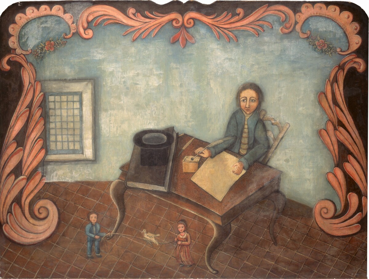 At the Writing Table