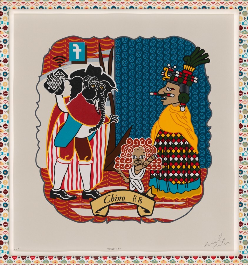 Chino no. 8 from La Raza Cósmica 20XX