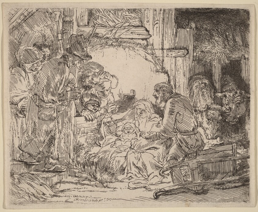 The Adoration of the Shepherds: with the Lamp