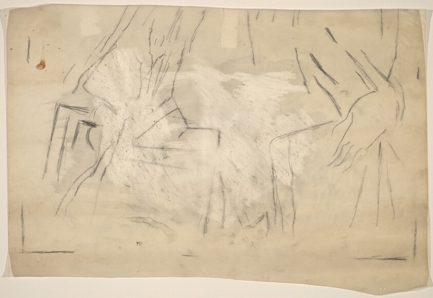 Study for "Untitled (Mrs. Marin)" [lower half]
