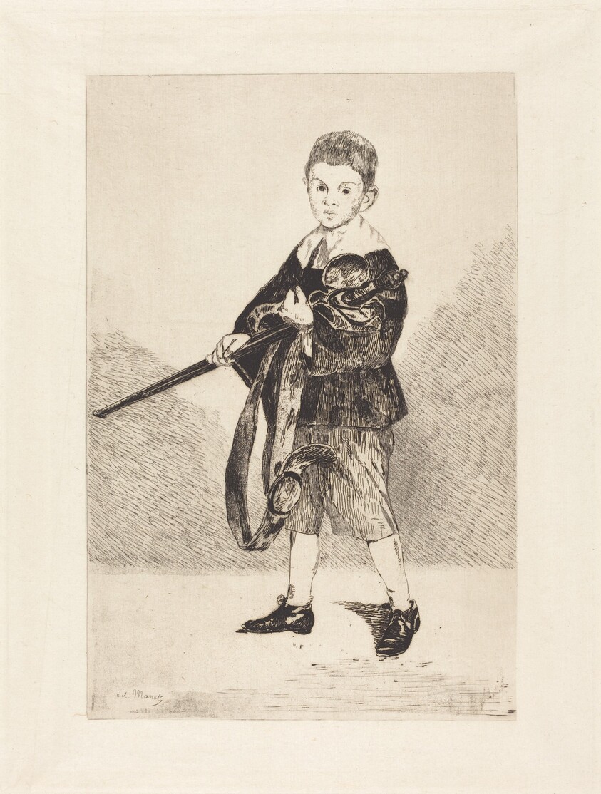 Child with Sword, Turned to the Left (L'Enfant à l'épée, tourné à gauche)