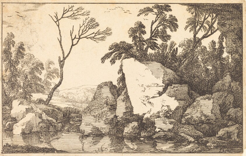 A Rocky Pond