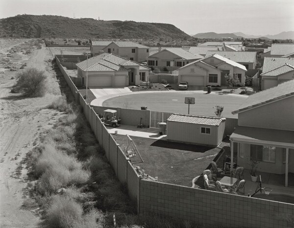 Phoenix, Adobe Dam and 35th Avenue, Looking East