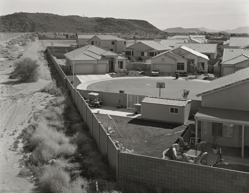 Phoenix, Adobe Dam and 35th Avenue, Looking East