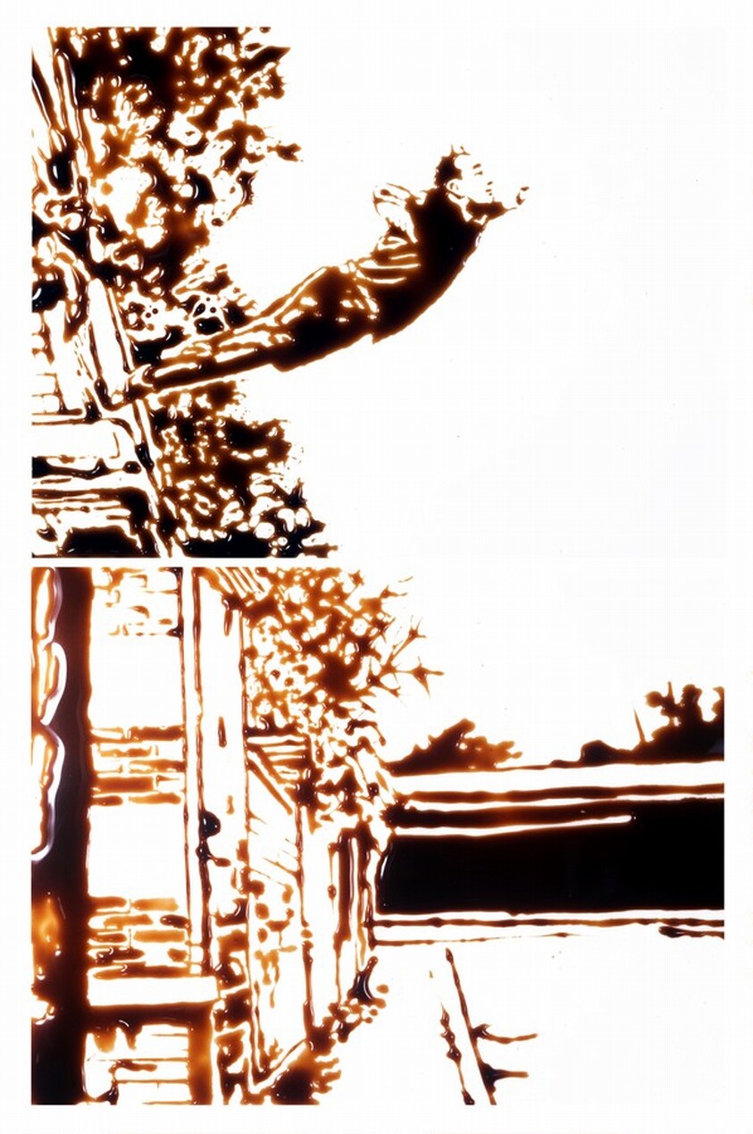 Leap into the Void, after Yves Klein