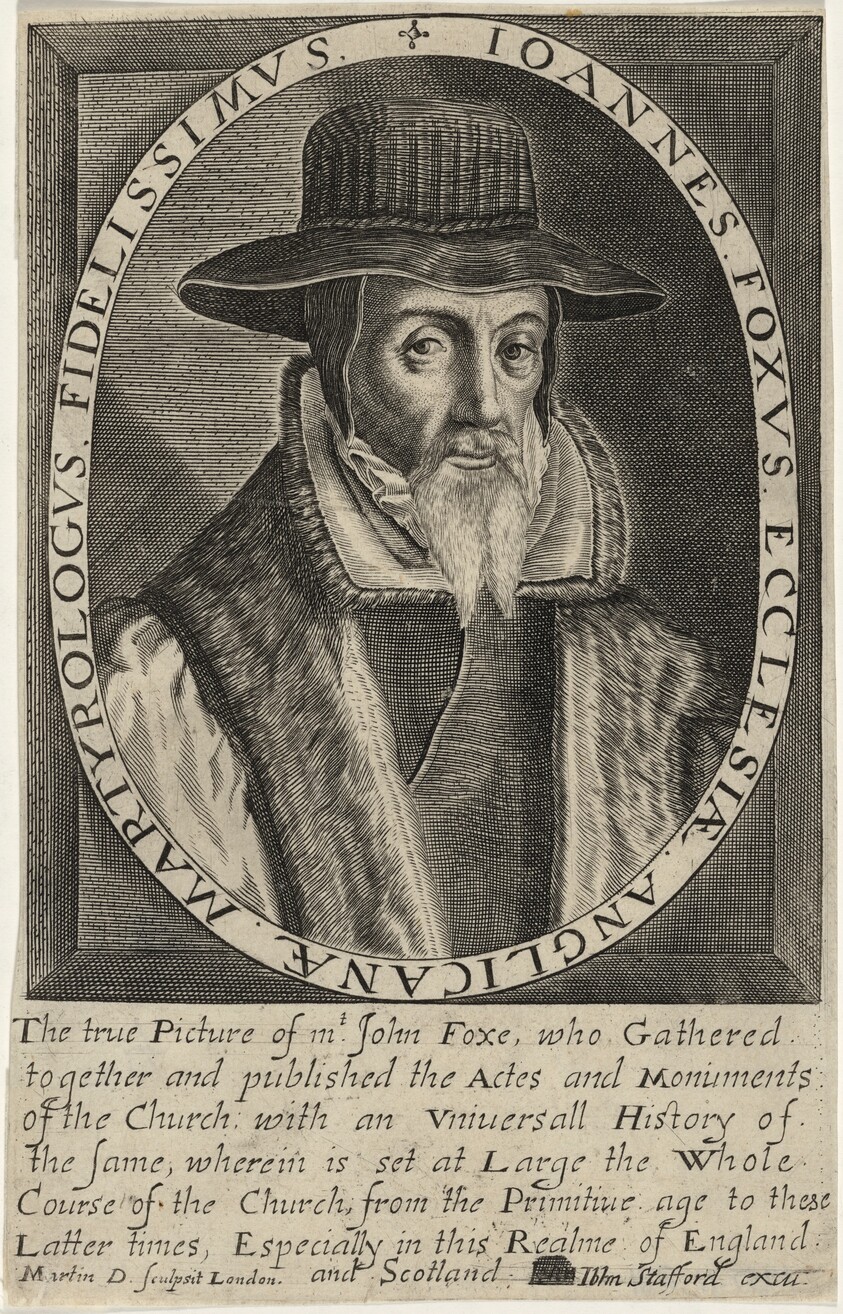 John Foxe, Author of Book of Martyrs
