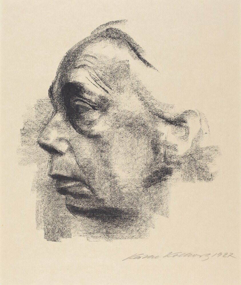 Self-Portrait in Profile (Selbstbildnis im Profil)