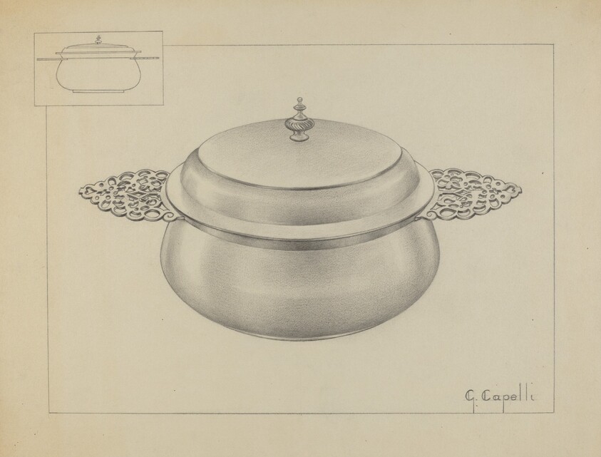 Silver Porringer