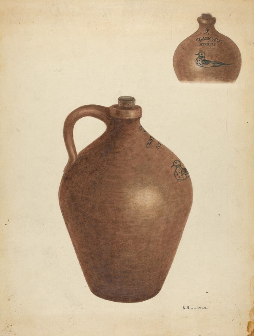 Stoneware Jug