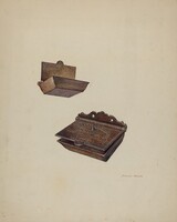 Iron Match Safe, Stanley Mazur, c. 1941