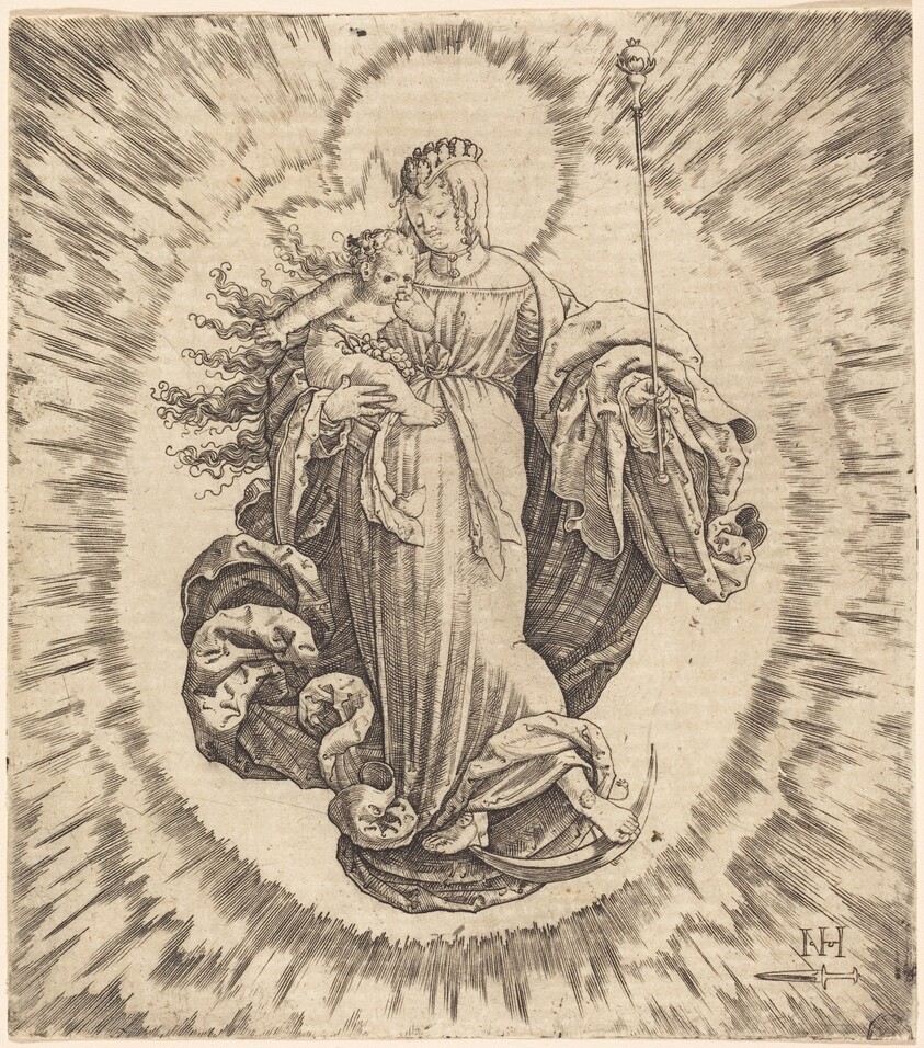 Madonna on a Crescent