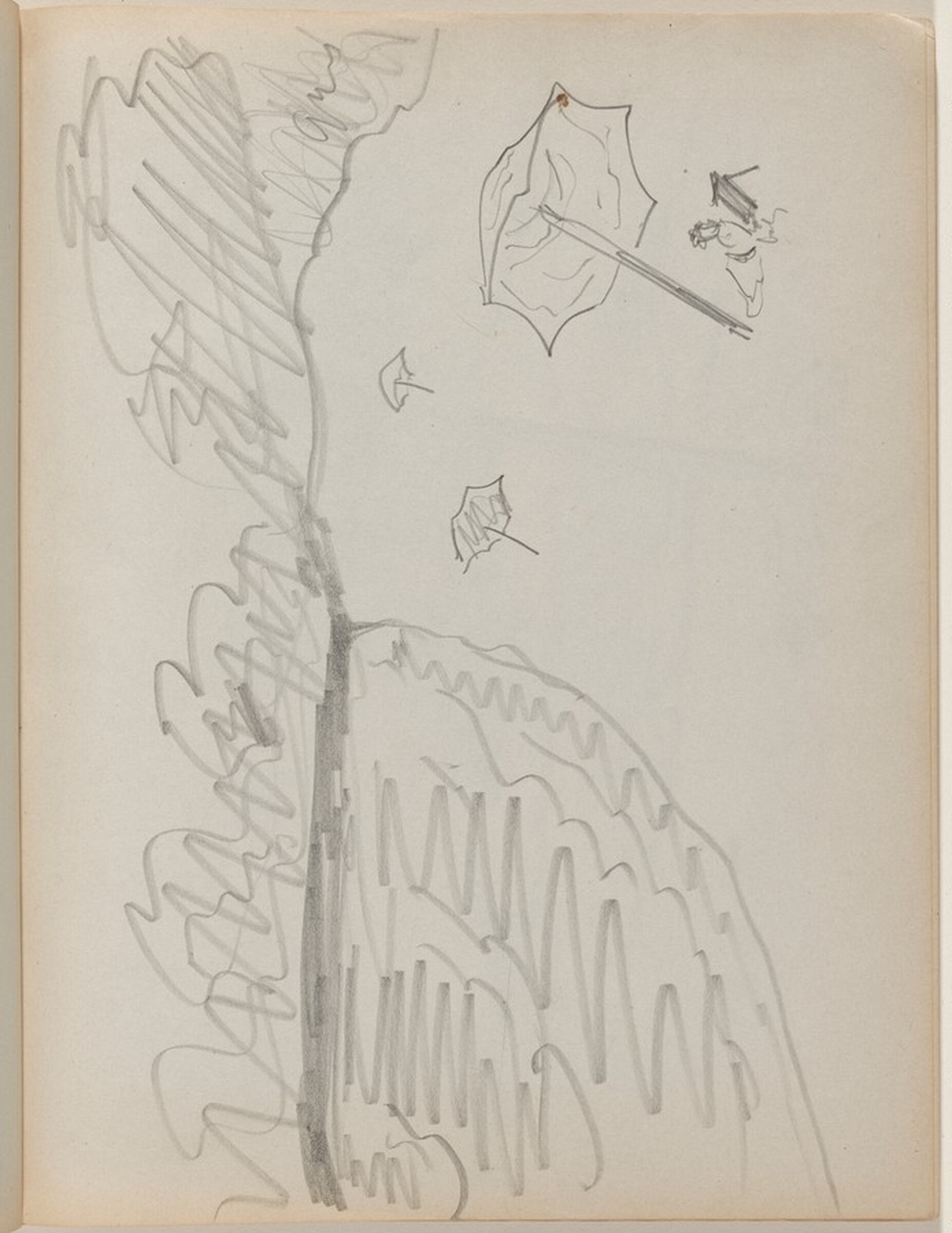 Figure on the Beach, Milton Avery, c. 1943