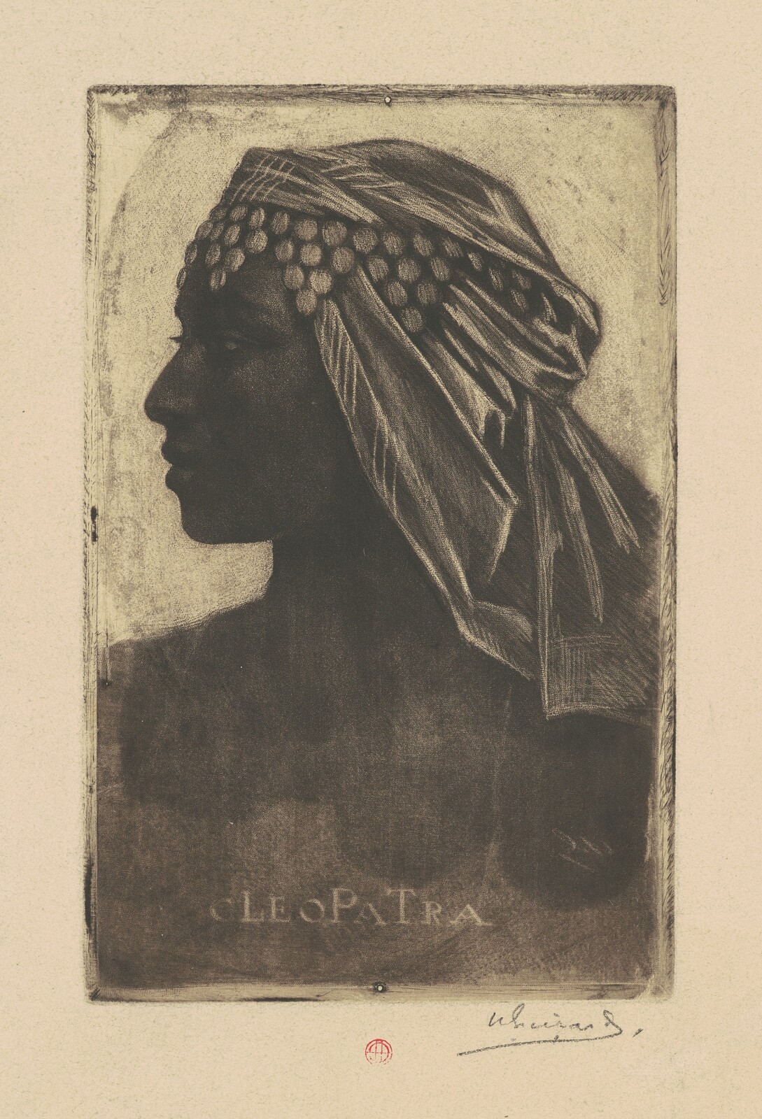 Cleopatra, Henri-Charles Guérard, before 1889