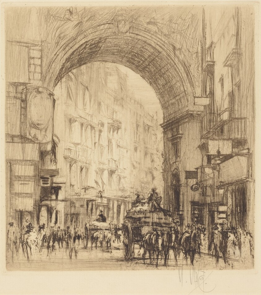 Arc St. Carlo, Naples