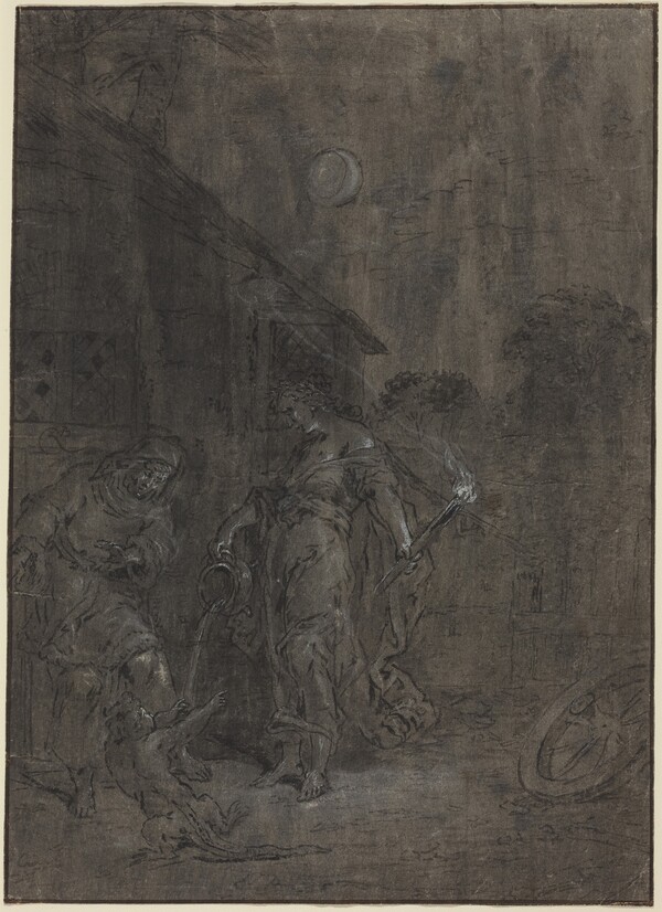 Stellio Changed into a Lizard by Ceres