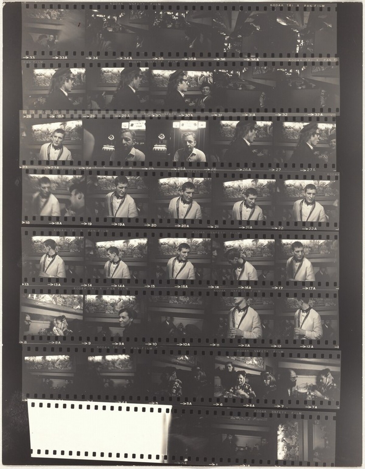 Allen Ginsberg and Peter Orlovsky--Kansas City 1