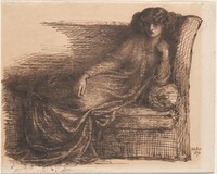 Jane Morris, Dante Gabriel Rossetti, 1870