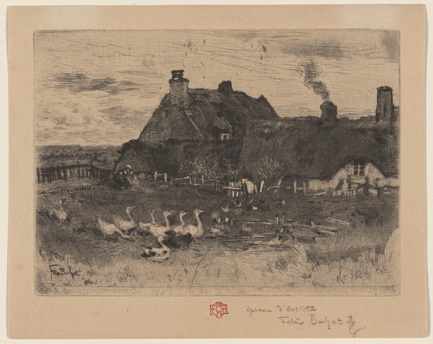 Les Petites Chaumieres (Thatched Cottages -- Small Plate)