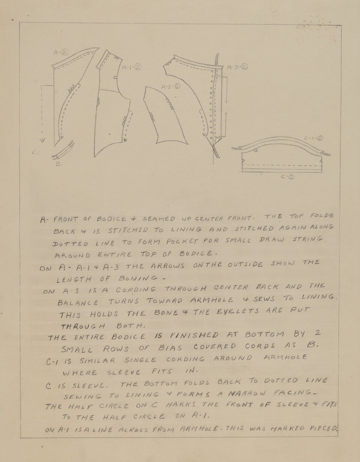 Dress Pattern