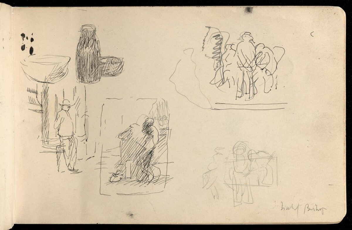 Isabel Bishop Early Sketchbook