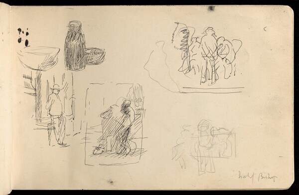 Isabel Bishop Early Sketchbook