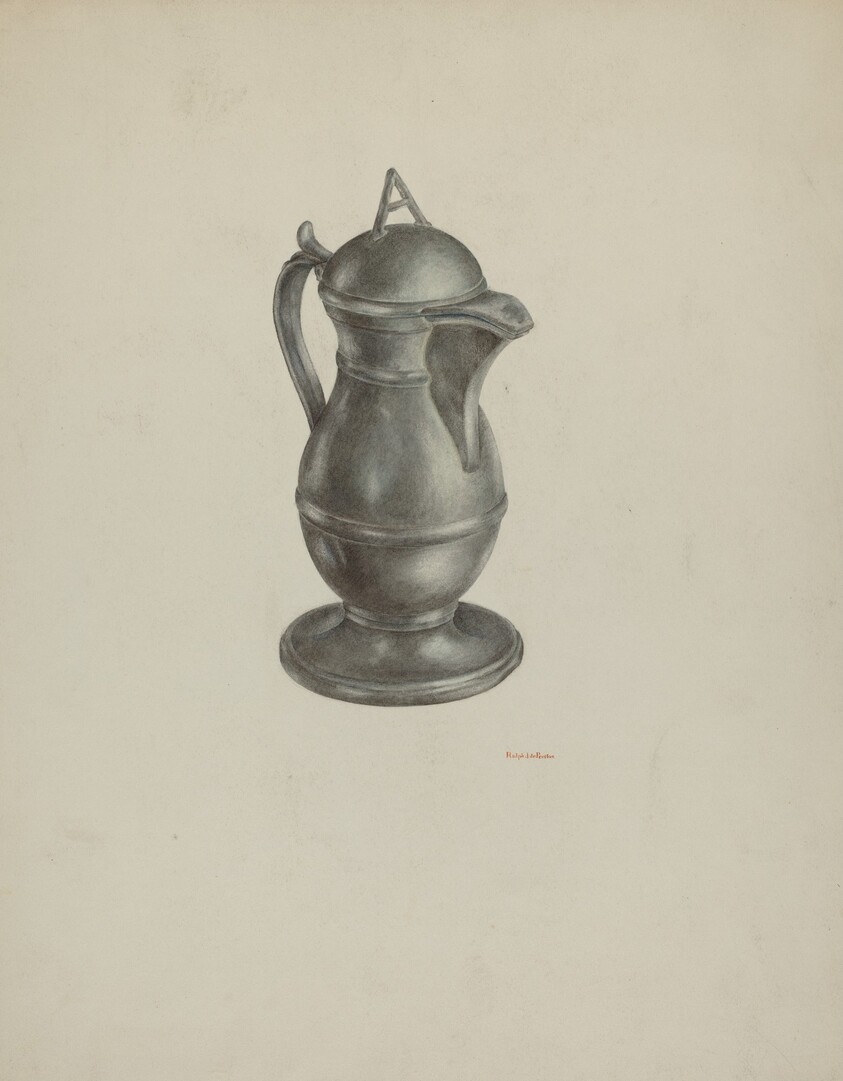 Pewter Jar