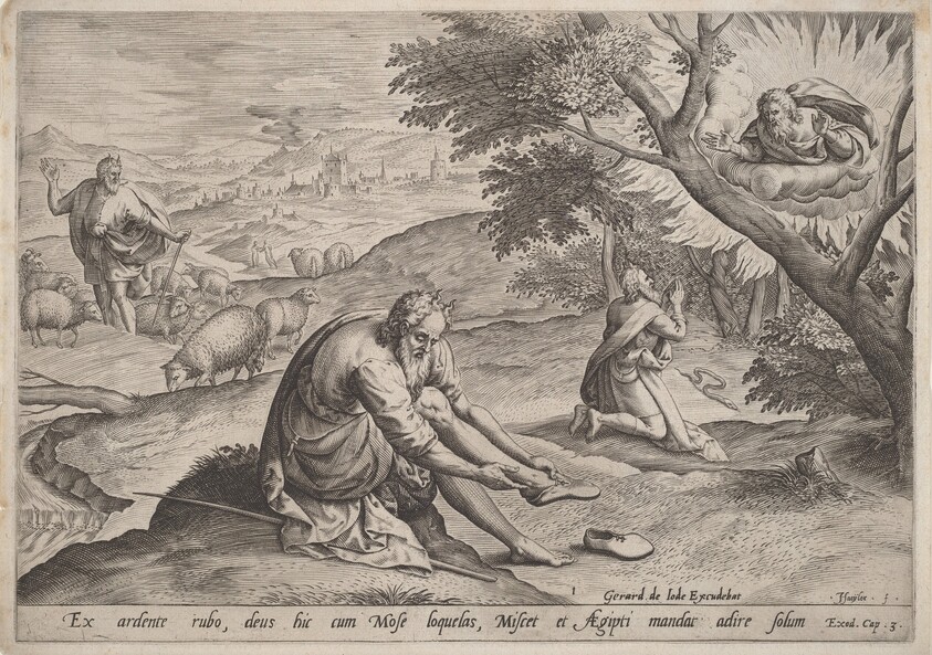 God Appearing to Moses