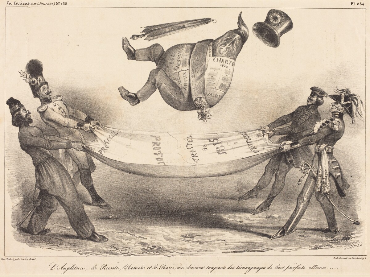 L'Angleterre, la Russie, l'Autriche...leur parfaite alliance